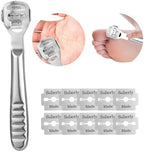 MIUKAA skin shaver kit packaging with 10 extra blades included.
