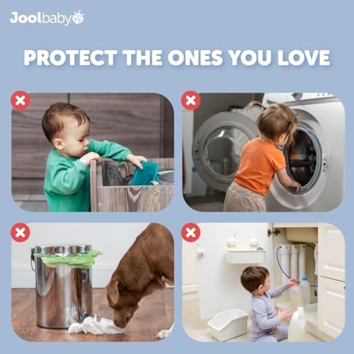 Jool Baby safety strap locks four pack full contents