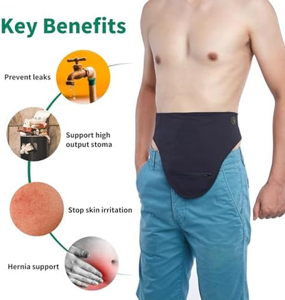 Adjustable velcro strap detail on GBmates support wrap