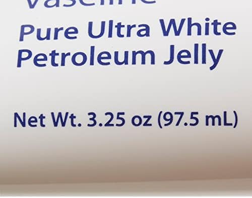 Three point two five ounce tubes of medical grade Vaseline showing product texture and usage instructions