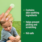 Sarna peel and stick kid safe round patches for mosquito bite relief