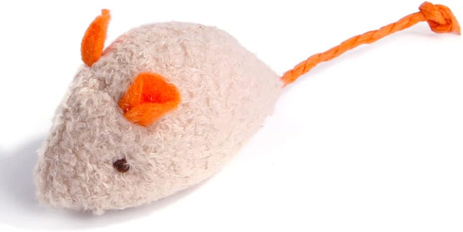 Q.Y.HOME lightweight plush mice for chasing and batting