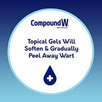 Precision no-drip applicator tip of Compound W fast acting wart gel.