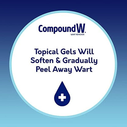 Precision no-drip applicator tip of Compound W fast acting wart gel.