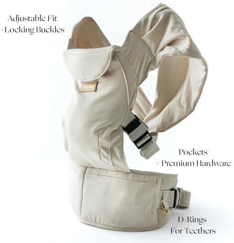 Tushbaby Pearl carrier with wipe holder attachment