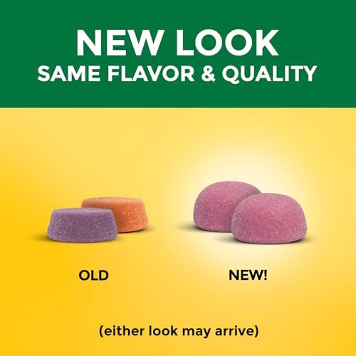 Nature Made bone support gummies bottle label details