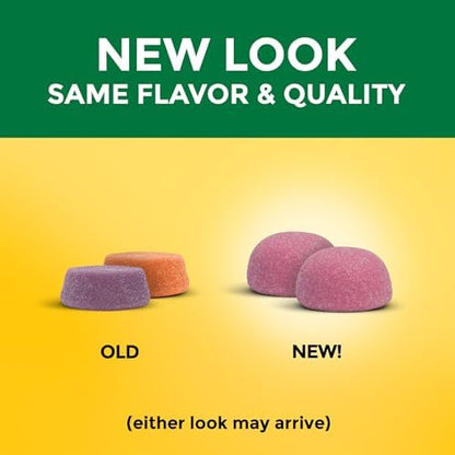 Nature Made bone support gummies bottle label details