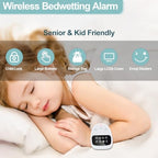 Wireless bedwetting monitor set imported from USA for Indian parents.