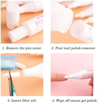 Clockjuan nail art corrector pen kit packaging view