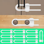 Terdewe 10 pack baby proofing cupboard locks in packaging