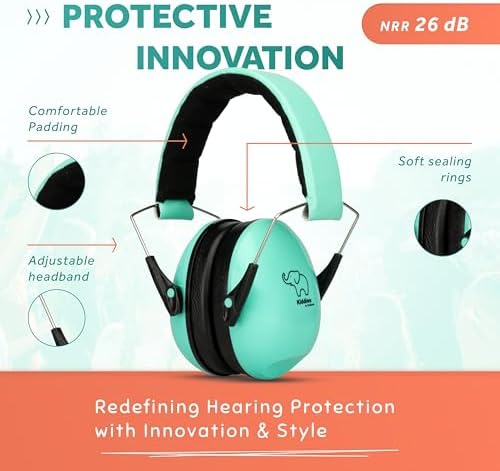 Schallwerk protective headphones folded for compact travel storage