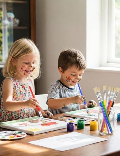 Fifty piece collection of YGAOHF washable paint tools for school classrooms and art parties