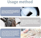 YSNSTYLE hair bleach packet highlighting the ammonia free and nine plus levels of lift features