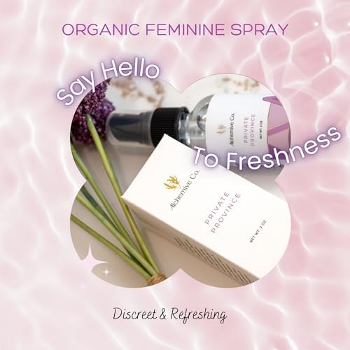 Alchemive Co. Private Province botanical intimate deodorant mist imported from USA.