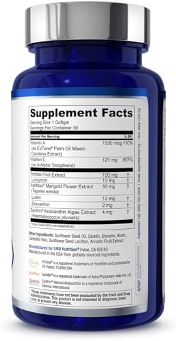 1MD Nutrition VisionMD bottle with softgels lifestyle shot