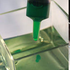 Molecular gastronomy spherification setup using sodium citrate