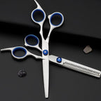 Vestamore professional thinning shears close up on blades