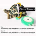 Durable reptile leash with escape proof buckle attachment details