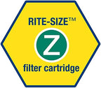 Side angle view of aquarium filter replacement pad