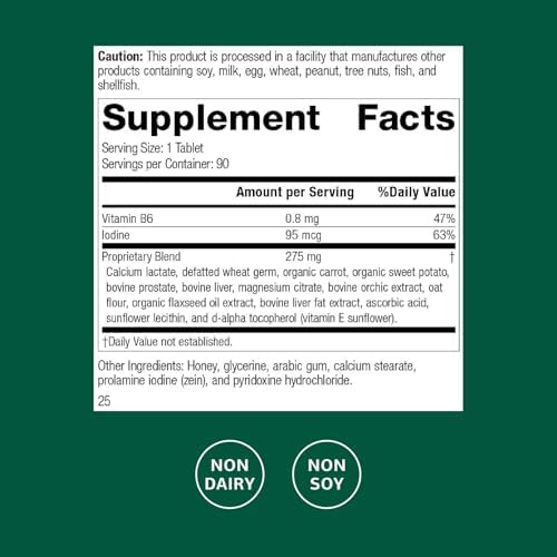 Standard Process Cataplex F nutritional supplement bottle