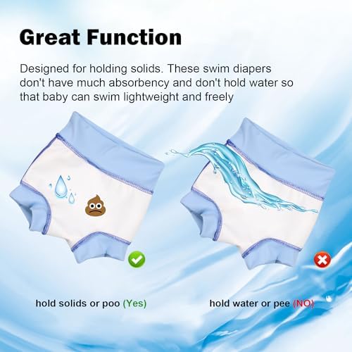 Waterproof TPU layer detail of Moomoo baby swim pants