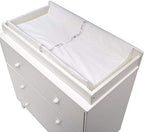 Delta Children changing pad non skid bottom and attachment hardware view