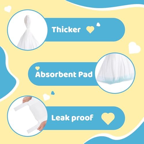 Newnice disposable liners on portable potty chair