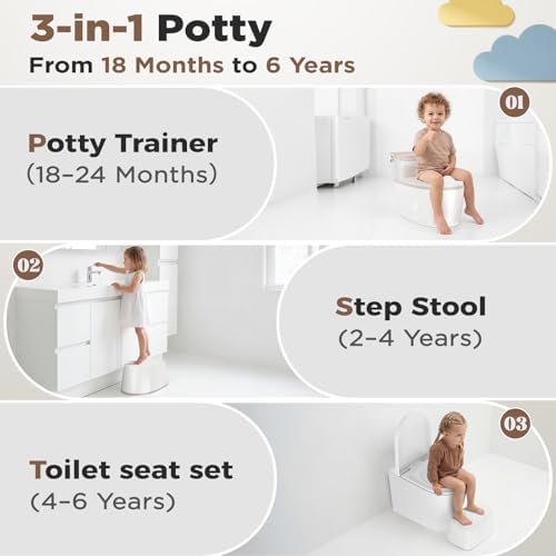 Detachable toilet seat reducer and step stool feature