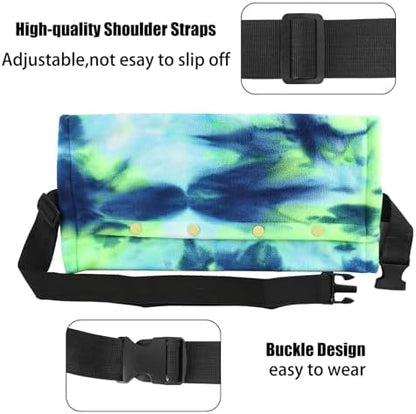 Close up of bat wing design on reptile harness