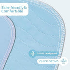 Dahapyboo reusable bed pad being used on a sofa for furniture protection