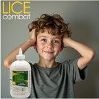 Two professional grade metal lice combs for nit and egg removal.