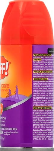 OFF! FamilyCare insect repellent with EvenSpray technology nozzle top view