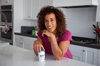240 count biotin bottle providing 8 months of wellness supplementation