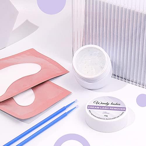 Wendy Lashes 10 gram lash removal product box packaging