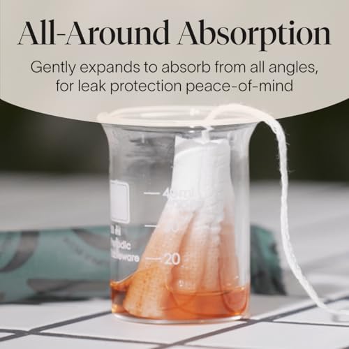 Individual wrapped Cora regular absorbency tampons for travel