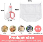 Packaging view of the authentic USA imported Lukhmelf small animal bathing and grooming set.