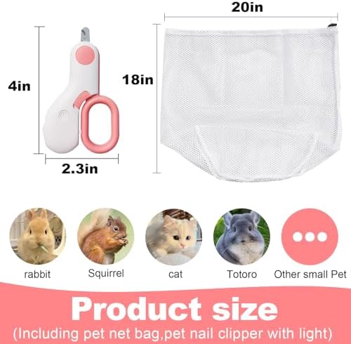 Packaging view of the authentic USA imported Lukhmelf small animal bathing and grooming set.