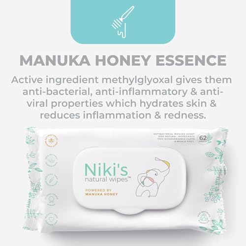 EWG verified logo on Niki's Natural baby wipes