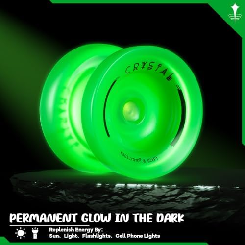 Magicyoyo K2 glow-in-the-dark effect in low light