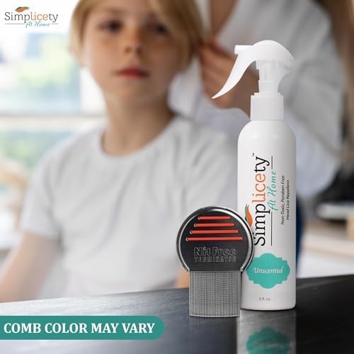 Imported USA lice treatment kit for effective home removal.