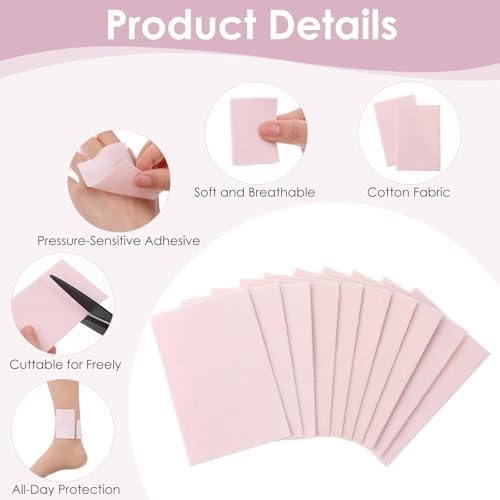 Shynek mole skin padding for shoes being cut to size with scissors