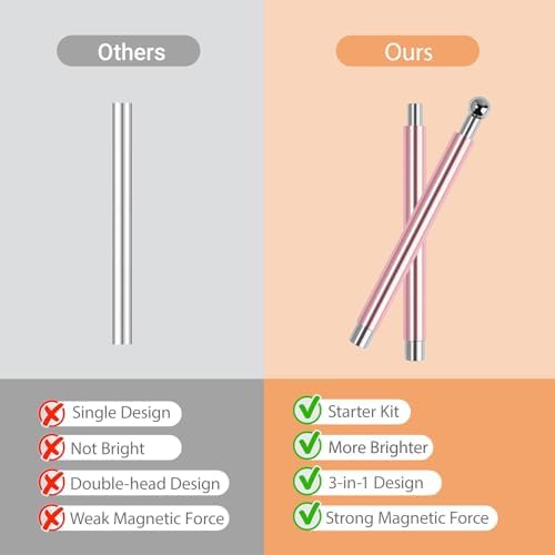 Professional nail technician using MervothixA magnet tools