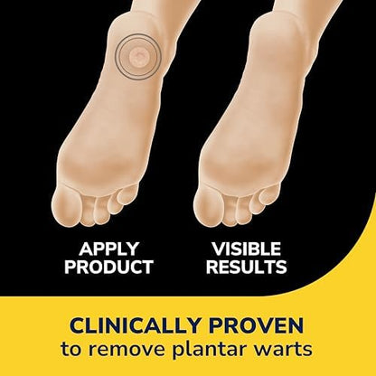 Back of package showing instructions for maximum strength salicylic acid wart treatment.