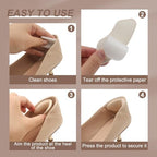 Two pairs of KTSAY beige heel cushions for men and women