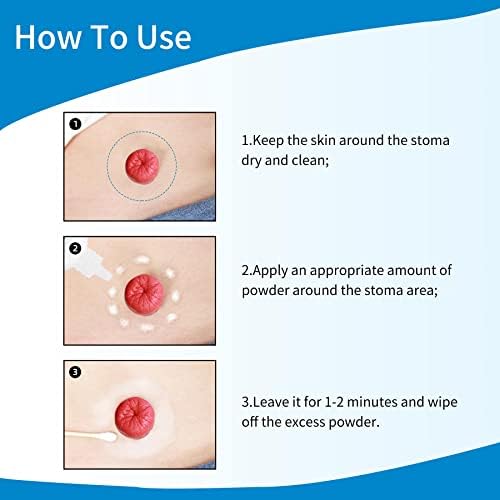 Authentic USA imported Ovand ostomy protective skin powder packaging