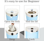 JM Yipeng compact odor control diaper pail angled profile