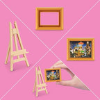 Two pack PVC tube packaging for Mini Brands Create Mini Masterpieces collectible toys