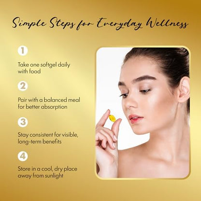 Authentic USA imported natural vitamin E capsules for skin and immune health.