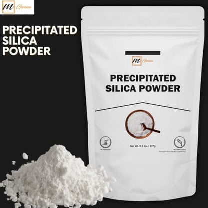 Mganna silica powder container label details