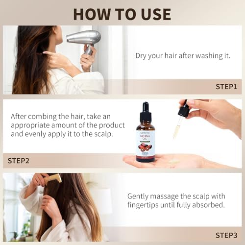 Natural Batana oil for men and women hair loss prevention treatment.